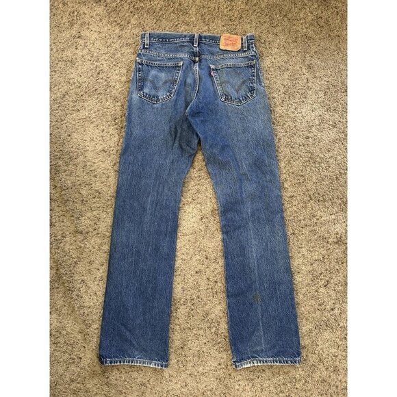 LEVIS 2003 517 Bootcut Jeans 36x36 (Fits 34x35) Y2k Faded Rugged Work Preppy - Picture 2 of 11